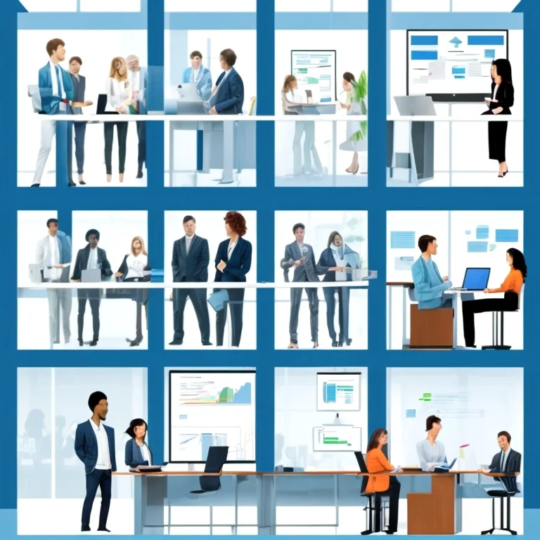 Illustration of business acceleration through AI workflow